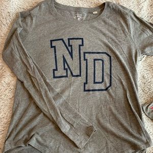 Notre Dame Long Sleeved Shirt